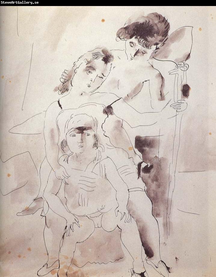 Jules Pascin Woman and lass